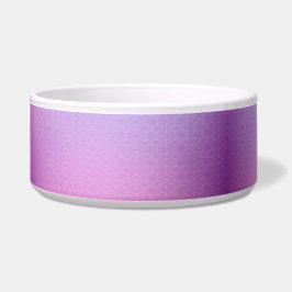 Eine gradient violette Petrischale mit einem dezen Napf