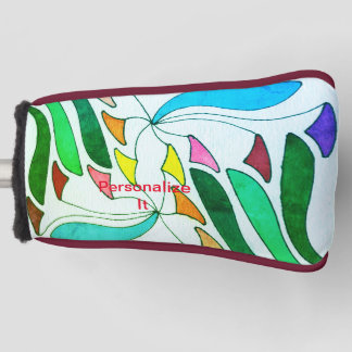 Eine große Auswahl an Themen und Designs schmücken Golf Headcover