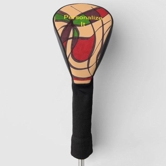 Eine große Auswahl an Themen und Designs schmücken Golf Headcover (Vorderseite)