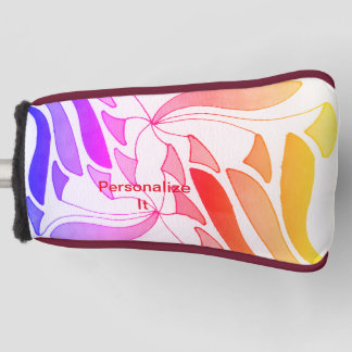 Eine große Auswahl an Themen und Designs schmücken Golf Headcover