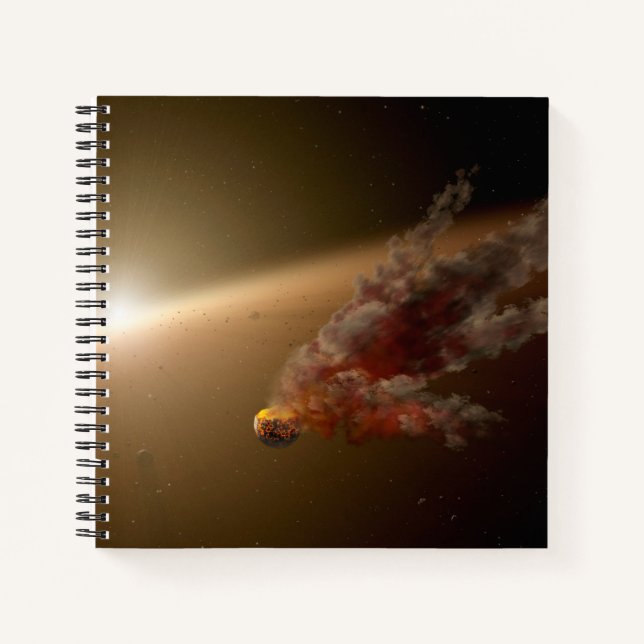 Eine große Eruption um Star Ngc 2547-Id8. Notizbuch (Vorderseite)