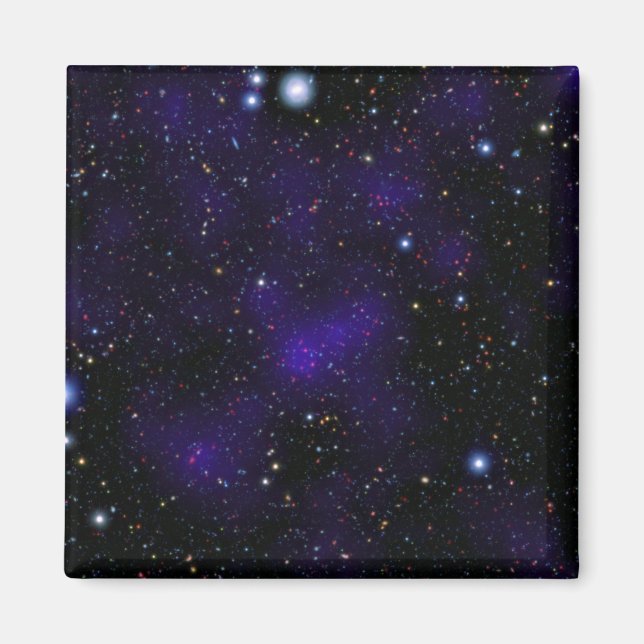 Eine große Galaxiensammlung Magnet (Vorne)