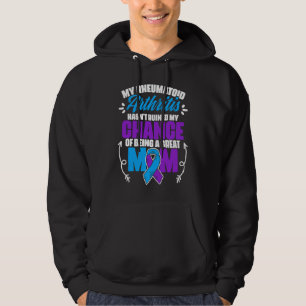 Eine große Mama Rheumatoide Arthritis Bewusstsein Hoodie