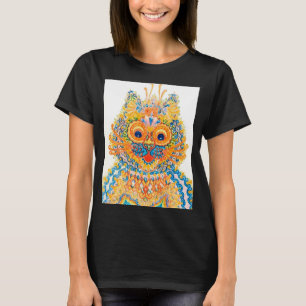 Eine große Mit Augen Katze, Louis Wain T-Shirt