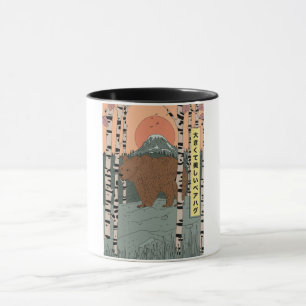 Eine große schöne Bärenumarmung Tasse