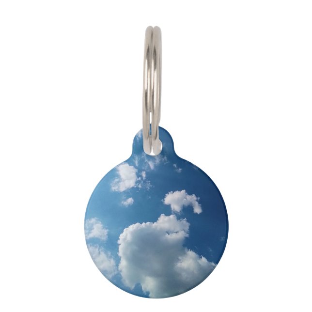 Eine große Wolke Haustiermarke (Vorderseite)
