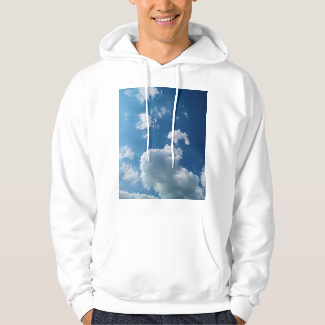 Eine große Wolke Hoodie (Vorderseite)