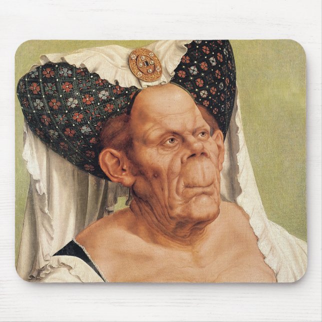 Eine groteske alte Frau, vielleicht Prinzessin Mousepad (Vorne)