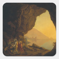 Eine Grotte im Königreich von Neapel