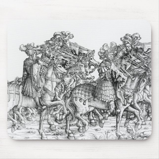 Eine Gruppe angebrachte Trompeter Mousepad (Vorne)