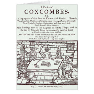 Eine Gruppe von Coxcombes durch John Taylor