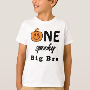 Eine Gruselige große Bruder Halloween passende Fam T-Shirt