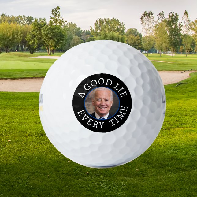 Eine gute Lüge aus Biden Golfball (Von Creator hochgeladen)
