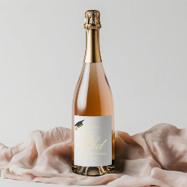 Eine gute Partnerschaft mit einer Master-Graduiert Weinetikett