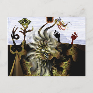 Eine gute Zeit für Pflücke Postkarte