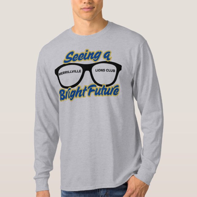 Eine gute Zukunft sehen T-Shirt (Vorderseite)