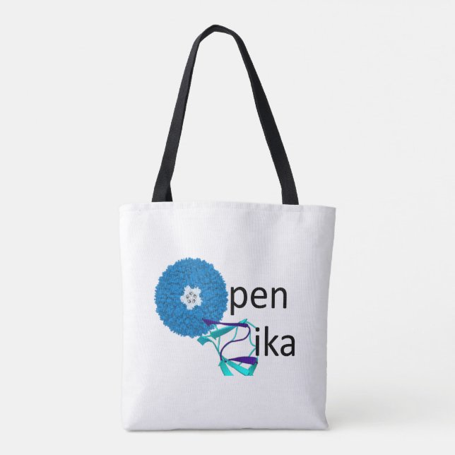 eine handliche geckige Taschentasche Tasche (Rückseite)
