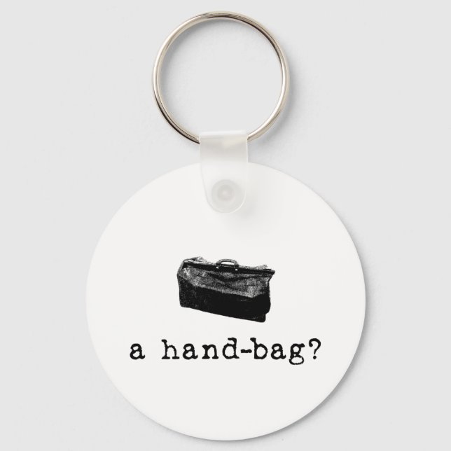 Eine Handtasche? Schlüsselanhänger (Vorderseite)
