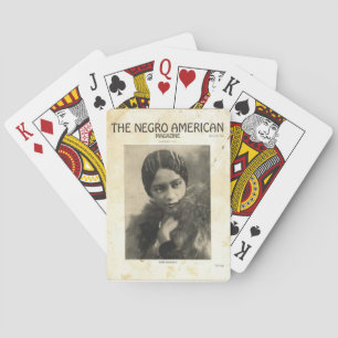 Eine Harlem-Renaissance-Zeitschrift Spielkarten