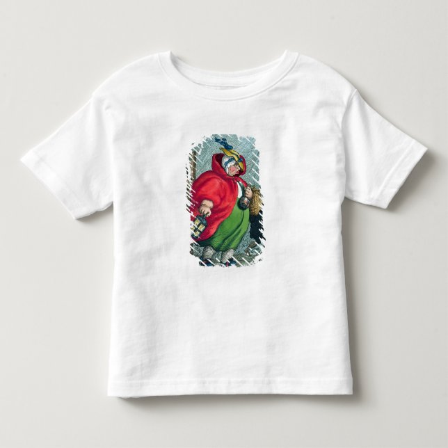 Eine Hebamme, die 1811 zur Arbeit geht Kleinkind T-shirt (Vorderseite)
