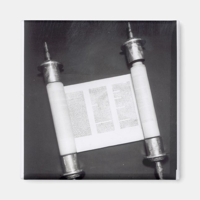 Eine hebräische Bildrolle Magnet (Vorne)