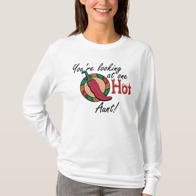Eine heiße Tante T-Shirt (Vorderseite)