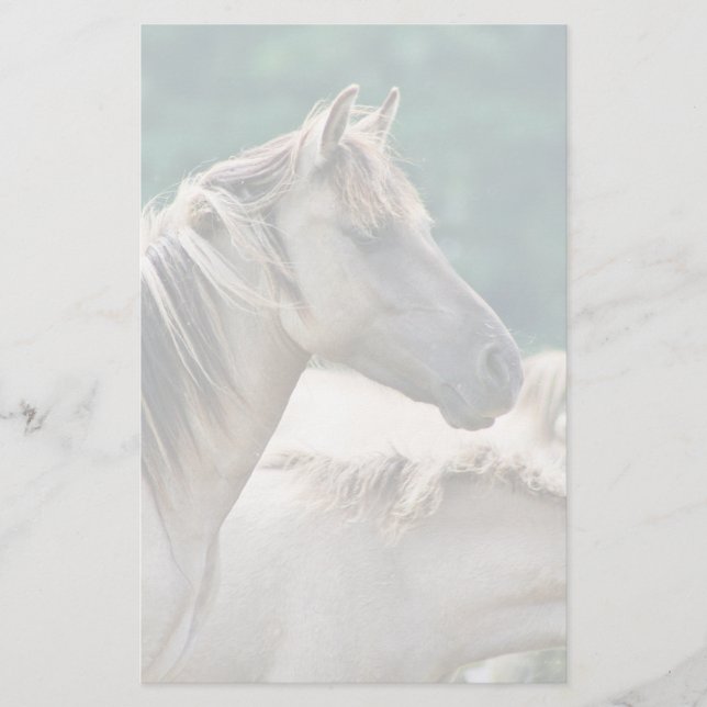 Eine Herde von Brumby Pferden aus Australien Briefpapier (Vorderseite)