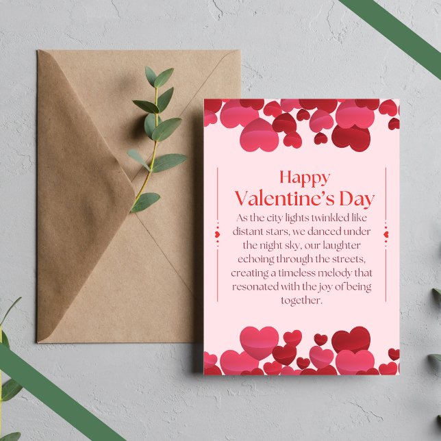 Eine herzliche Valentinkarte Feiertagskarte (Von Creator hochgeladen)