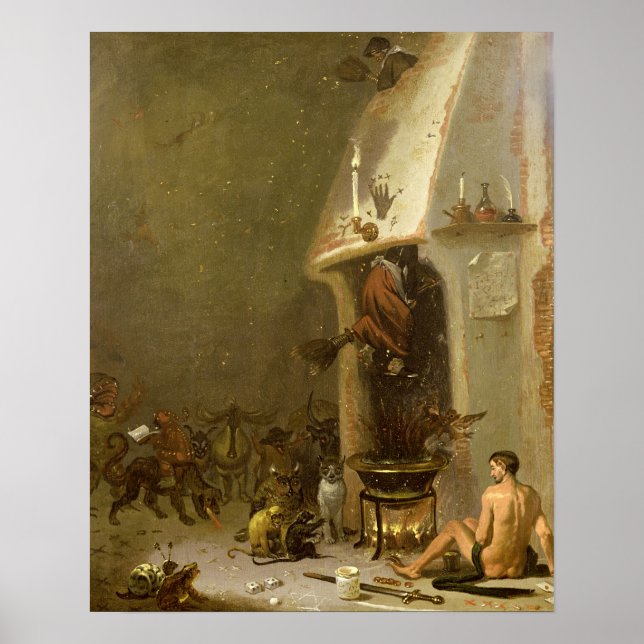 Eine Hexenmeisterin Poster (Vorne)