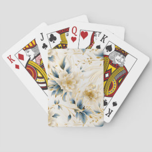 Eine Hochzeitsblumenserie Design 1 Spielkarten