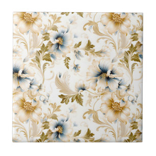 Eine Hochzeitsblumenserie Design 3 Fliese