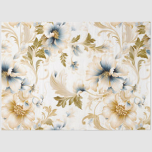 Eine Hochzeitsblumenserie Design 3 Seidenpapier