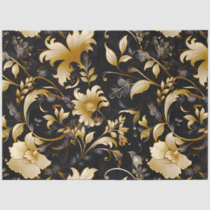 Eine Hochzeitsblumenserie Design 4 Seidenpapier
