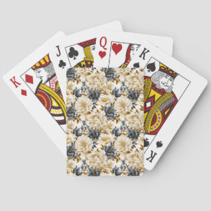 Eine Hochzeitsblumenserie Design 5 Spielkarten
