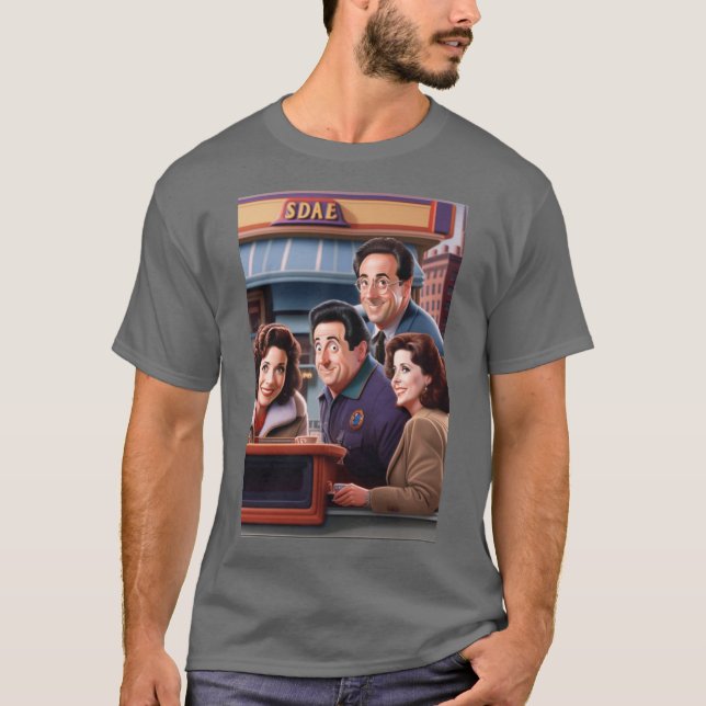 Eine Hommage an zeitlose Komödie T-Shirt (Vorderseite)
