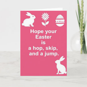 Eine Hop Skip Jump Saisonkarte Karte