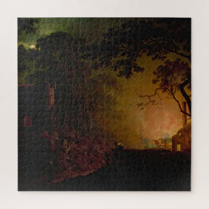 Eine Hütte in der Nacht, Joseph Wright von Derby