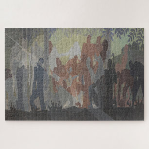 Eine Idylle des Deep South – Aaron Douglas Art