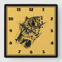 Eine Illustration aus schwarz und gelb gezogenen L