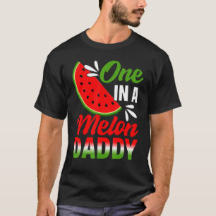 Eine in einem Melon Daddy Watermelon Familie Gebur T-Shirt