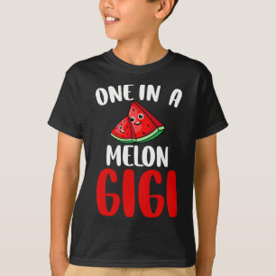 Eine in einem Melon Gigi Funny Watermelon Familie T-Shirt