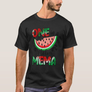 Eine in einem Melon Mema Watermelon Matching Famil T-Shirt