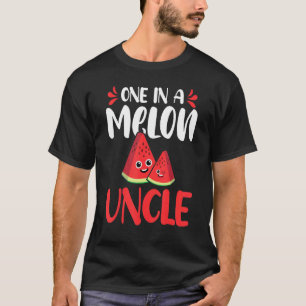 Eine in einem Melon Onkel Watermelon Familie Match T-Shirt