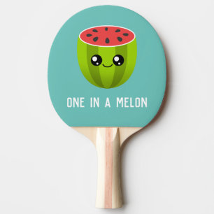 Eine in einem Melon Tischtennis Schläger
