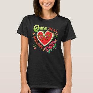 Eine in einem Melon Vater Geburtstagsfamilie, die  T-Shirt