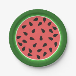 EINE IN EINEM MELON WATERMELON PAPPTELLER