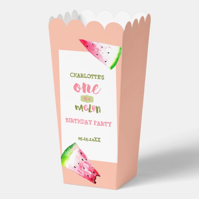 Eine in einer Melon Custom Watermelon Niedlich 1.  Geschenkschachtel (Vorderseite)