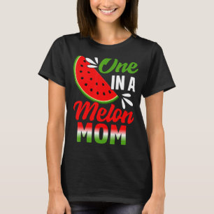 Eine in einer Melon-Mama Wassermelone Familie Gebu T-Shirt