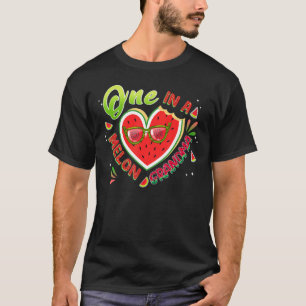 Eine in einer Melon Oma Familie, die Melon Birt pa T-Shirt