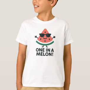 Eine in einer Melone Coole Wassermelone Grafik T-Shirt